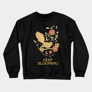 Keep Blooming Nature Lover’s Design Crewneck Sweatshirt